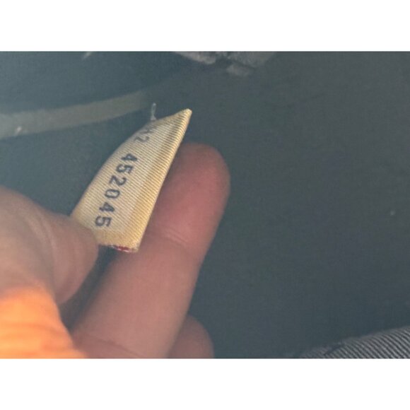 Dooney & Bourke Signature Monogram Canvas Leather Tote w/ Coin Purse Gray Black - Picture 9 of 10